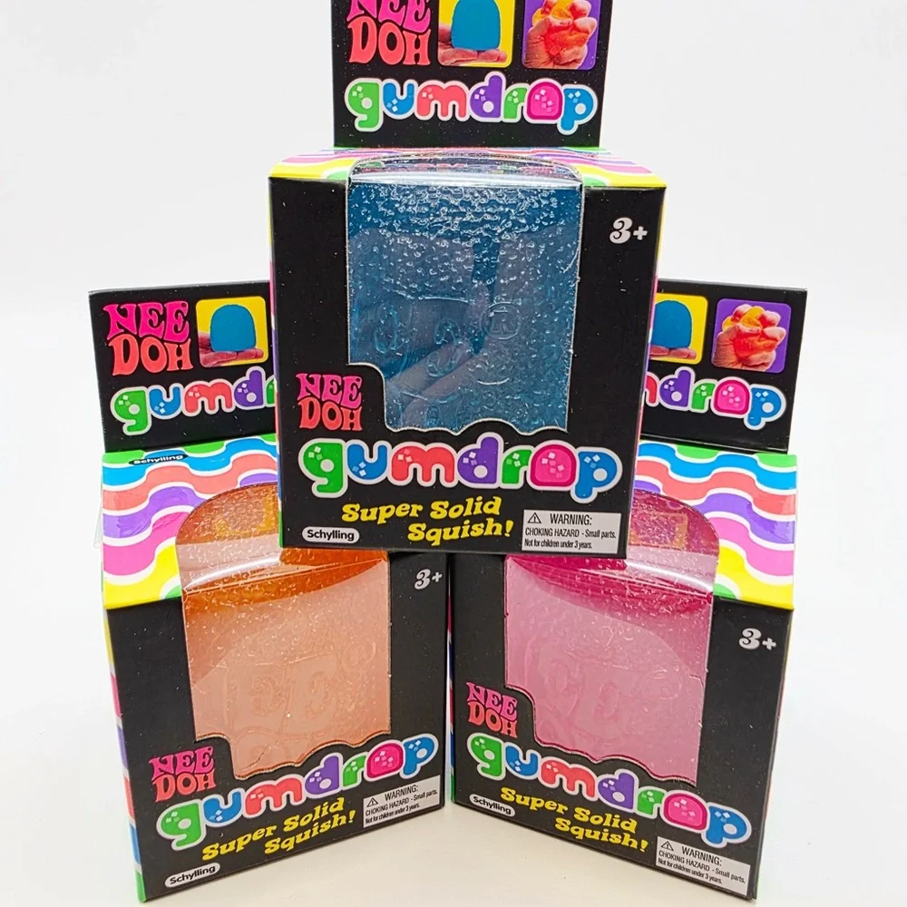 1 pc Viral NeeDoh Gumdrop Super Solid Squish TikTok (FASTSHIPPING) Authentic New - Picture 1 of 3